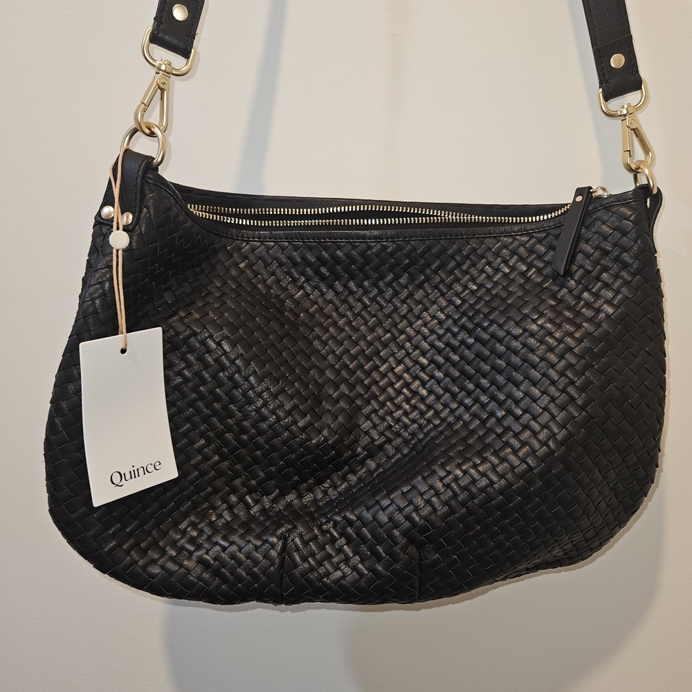 Quince Italian Leather Convertible Bag